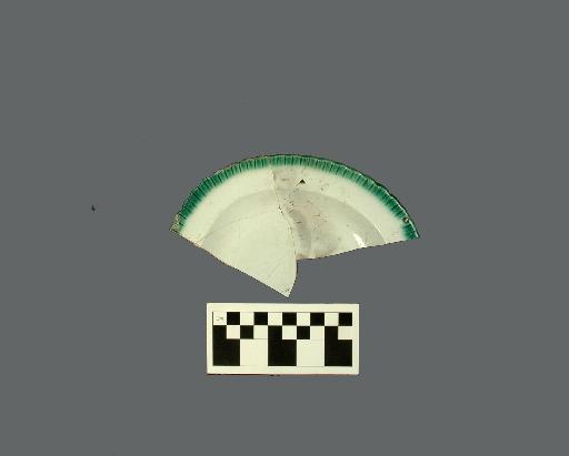 Pearlware Platter fragment